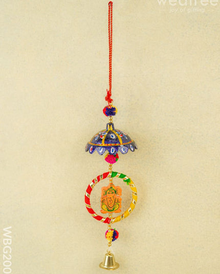 Ganesha Thoran with Bell - 15 inch - WBG2007 - Thorans RG