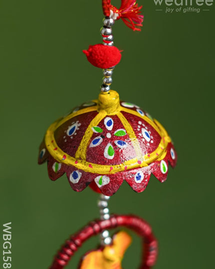 Ganesha Thoran with Bells - Set of 2 - WBG1586 Thorans RG