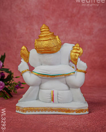 Polyresin Rat Ganesha Idol - Wl3293-4 Showpieces
