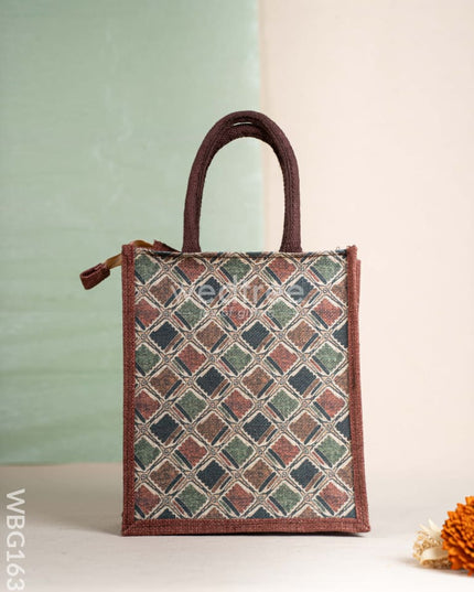 Jute Bag with Print - WBG1635 Jute Bags