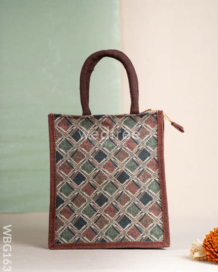 Jute Bag with Print - WBG1635 Jute Bags