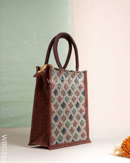 Jute Bag with Print - WBG1635 Jute Bags
