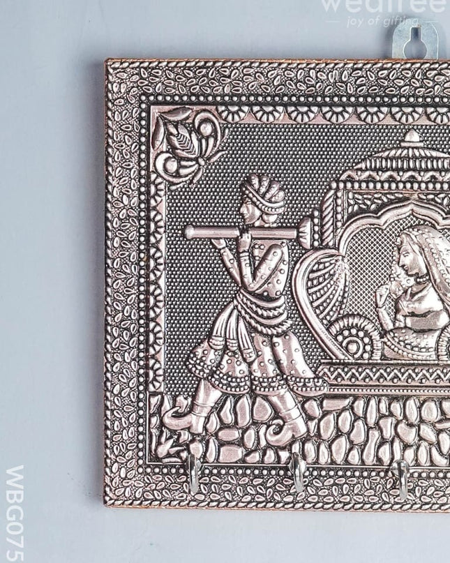 German Oxidised Palanquin Design Keystand - Copper Finish Wbg0757 Key Hangers