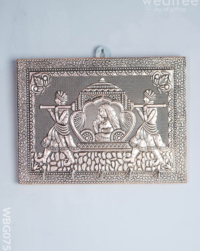 German Oxidised Palanquin Design Keystand - Copper Finish Wbg0757 Key Hangers