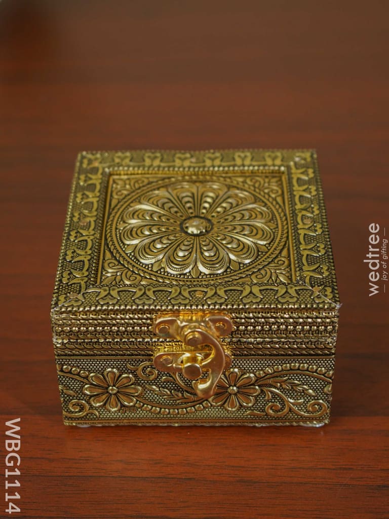 German Oxidised Trinket Box - Wbg1114 Jewellery Holders