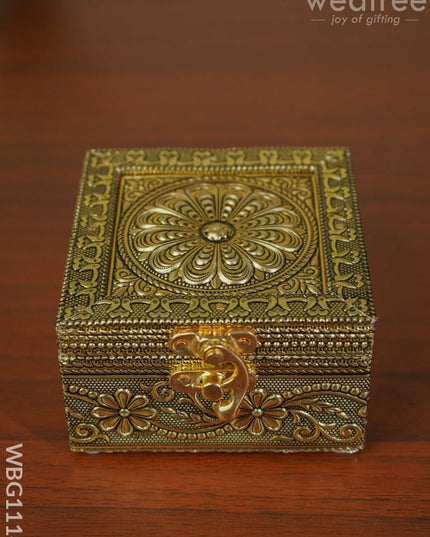 German Oxidised Trinket Box - Wbg1114 Jewellery Holders