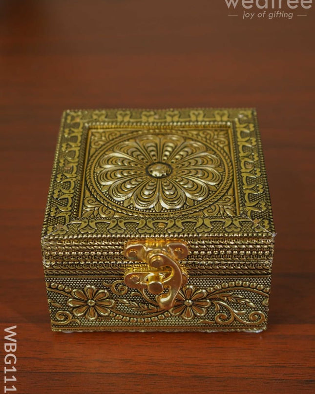 German Oxidised Trinket Box - Wbg1114 Jewellery Holders