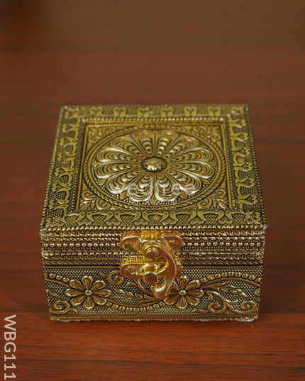 German Oxidised Trinket Box - Wbg1114 Jewellery Holders