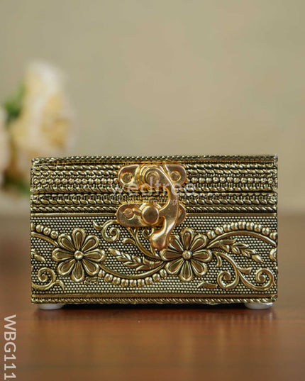 German Oxidised Trinket Box - Wbg1114 Jewellery Holders