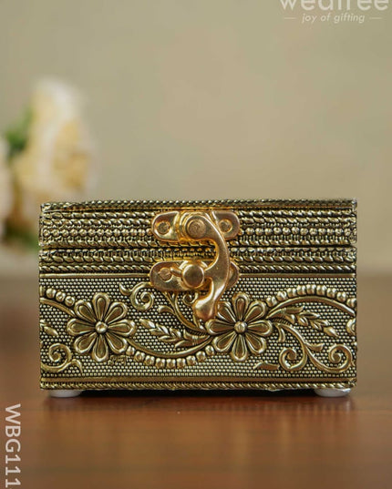 German Oxidised Trinket Box - Wbg1114 Jewellery Holders