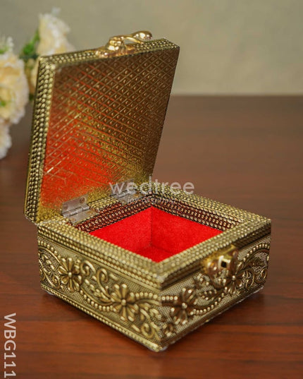 German Oxidised Trinket Box - Wbg1114 Jewellery Holders