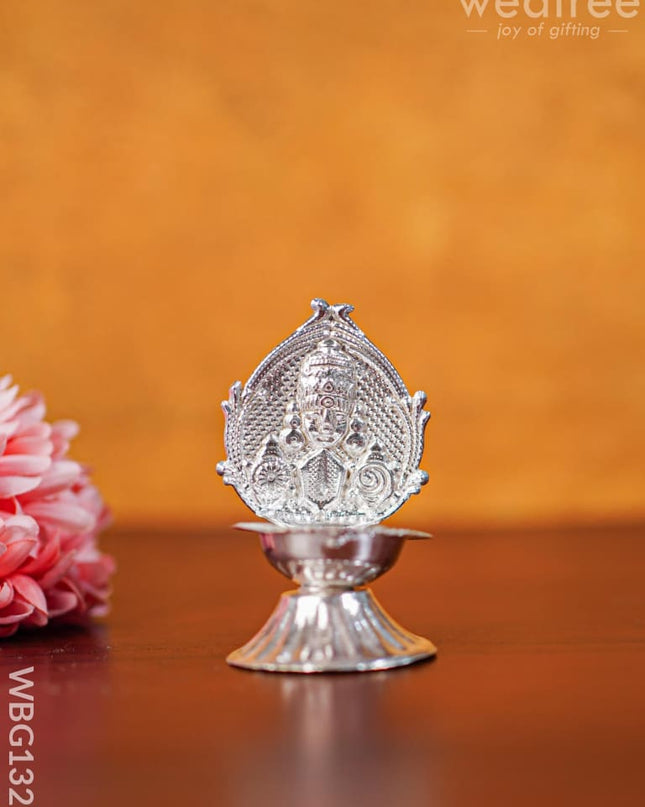 German Sillver Perumal Diya - Wbg1327 Silver Diya