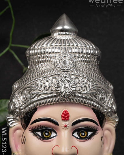 German Silver - Amman Face - 9 inch - WL5123-1 - German Silver Figurines