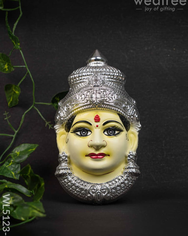 German Silver - Amman Face - 9 inch - WL5123-2 - German Silver Figurines