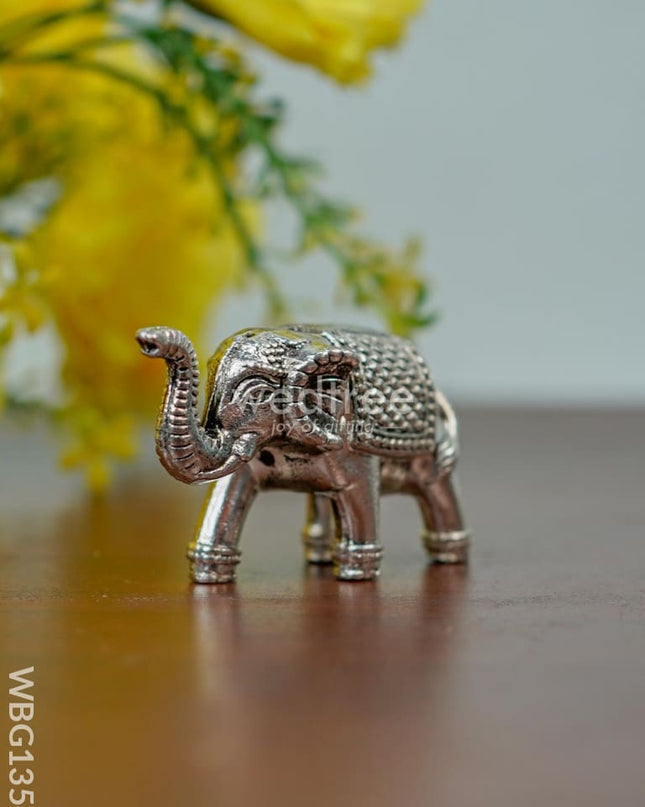German Silver Baby Elephant - Wbg1354 Silver Figurine