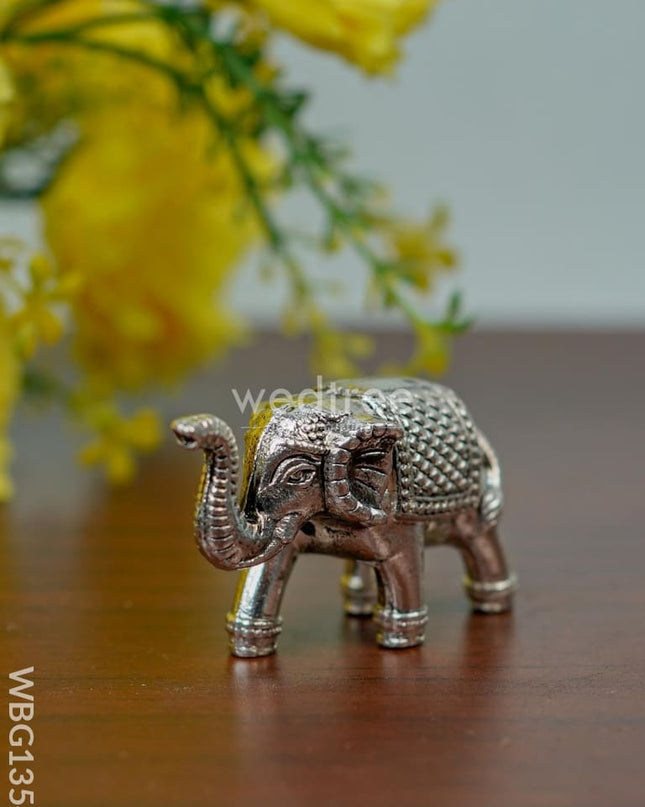 German Silver Baby Elephant - Wbg1354 Silver Figurine