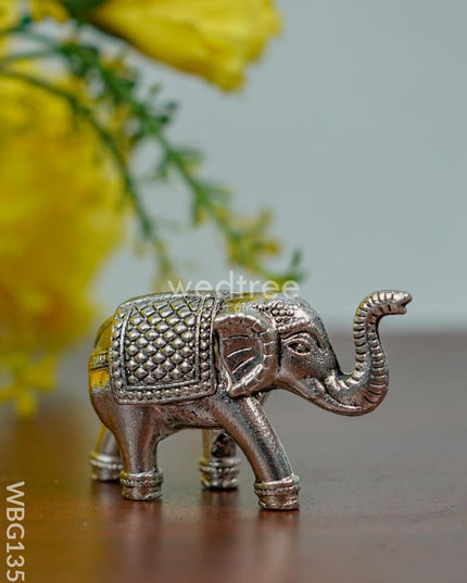 German Silver Baby Elephant - Wbg1354 Silver Figurine