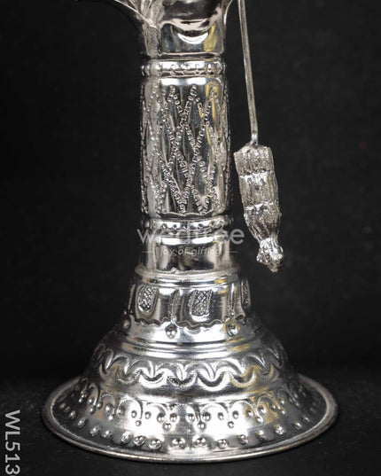 German Silver Banana Tree - 14 inch - WL5130 German Silver Pooja Utility