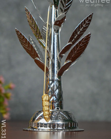 German Silver Banana Tree - 8 Inch Wl3310 Pooja Utility