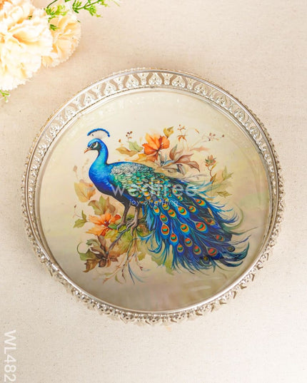 German Silver Bowl - 8 ich - WL4820 German Silver Pooja Utility