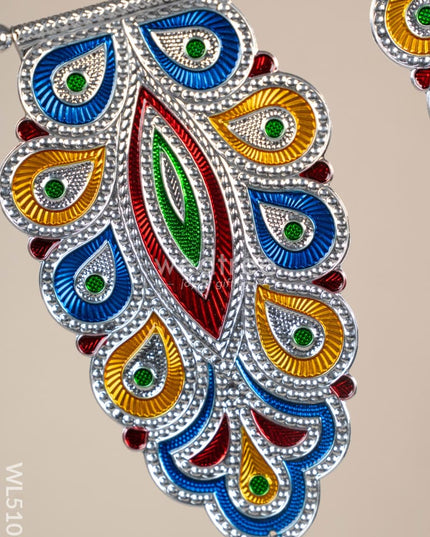 German Silver Designer Thoran - WL5101 German Silver Pooja Utility