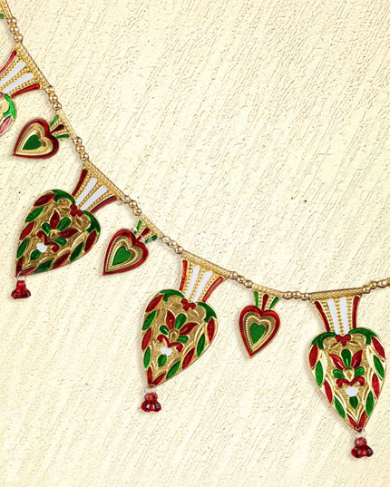 German Silver Designer Thoran - WL5104 German Silver Pooja Utility