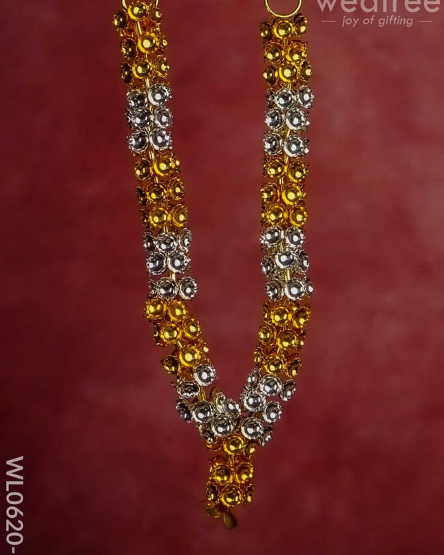 German Silver Gold And Malai - Wl0620 11 Inch Pooja Utility