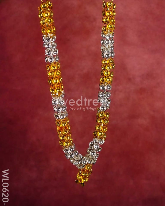German Silver Gold And Malai - Wl0620 14 Inch Pooja Utility