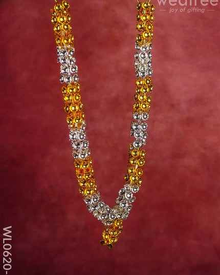 German Silver Gold And Malai - Wl0620 14 Inch Pooja Utility