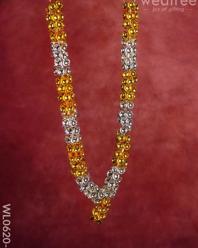 German Silver Gold And Malai - Wl0620 14 Inch Pooja Utility