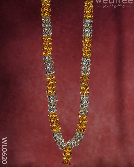 German Silver Gold And Malai - Wl0620 17 Inch Pooja Utility