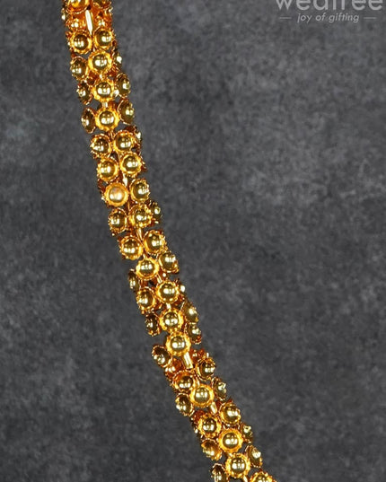 German Silver Golden Malai - Wl0621 Pooja Utility