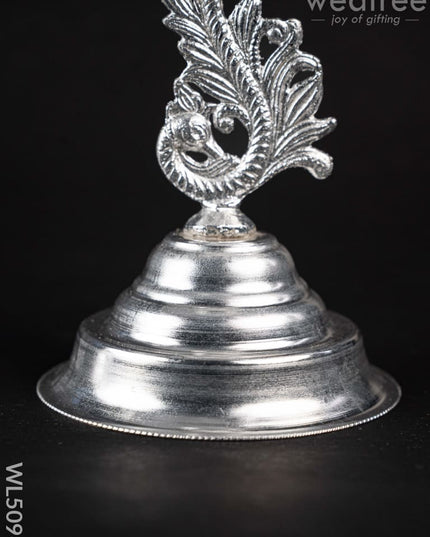 German Silver Kuthu Vilakku - WL5096 German Silver Pooja Utility
