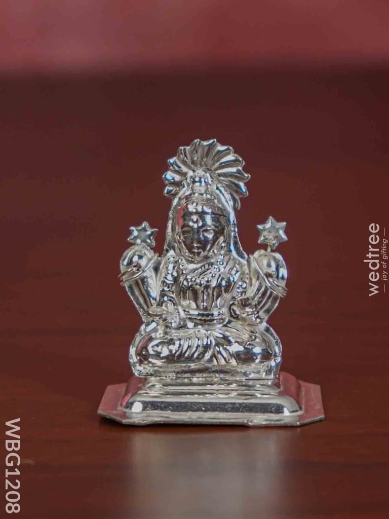 German Silver Lakshmi Idol - Wbg1208 Divine Figurines