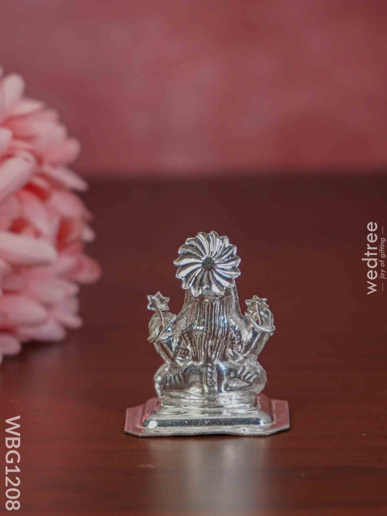 German Silver Lakshmi Idol - Wbg1208 Divine Figurines