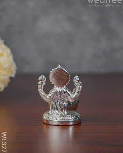 German Silver Lakshmi Idol - Wl3274 Figurines