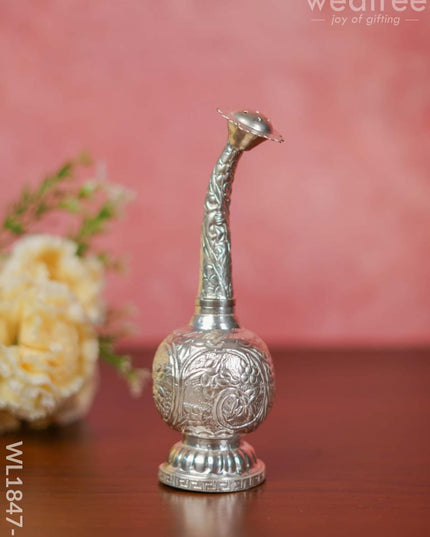 German Silver Paneer Dhani - Wl1847 Small Pooja Utility