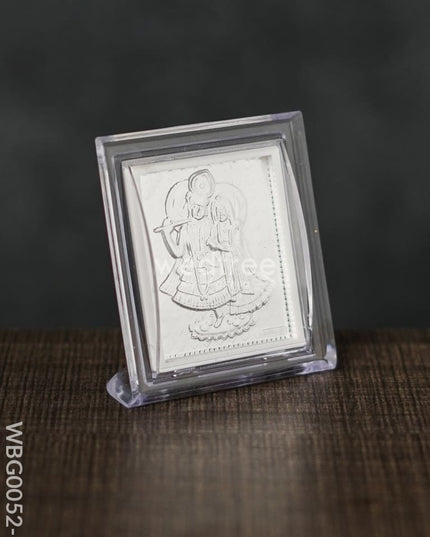 German Silver Plated Photoframe Of Radhekrishna (Small) - Wbg0052-7 Photo Frame