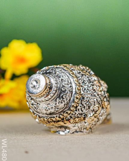German Silver Sangu - Wl4802 Pooja Utility