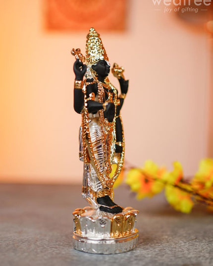 German Silver Tirupathi Balaji Idol Medium - Wl0842 Figurines