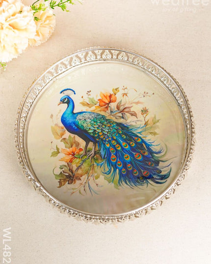 German Silver Bowl - 8 ich - WL4820 German Silver Pooja Utility