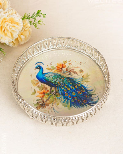 German Silver Bowl - 8 ich - WL4820 German Silver Pooja Utility