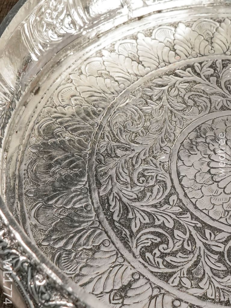 German Silver Urli - 11 Inches (Black Antique Finish) Wl1774