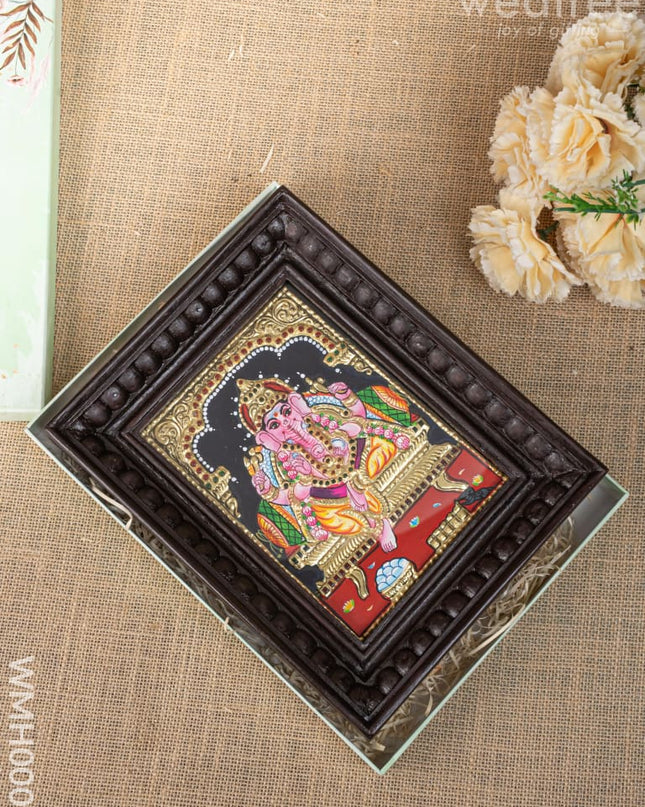Gift Hamper - Ganesha Tanjore Painting - WMH0007 - Hampers