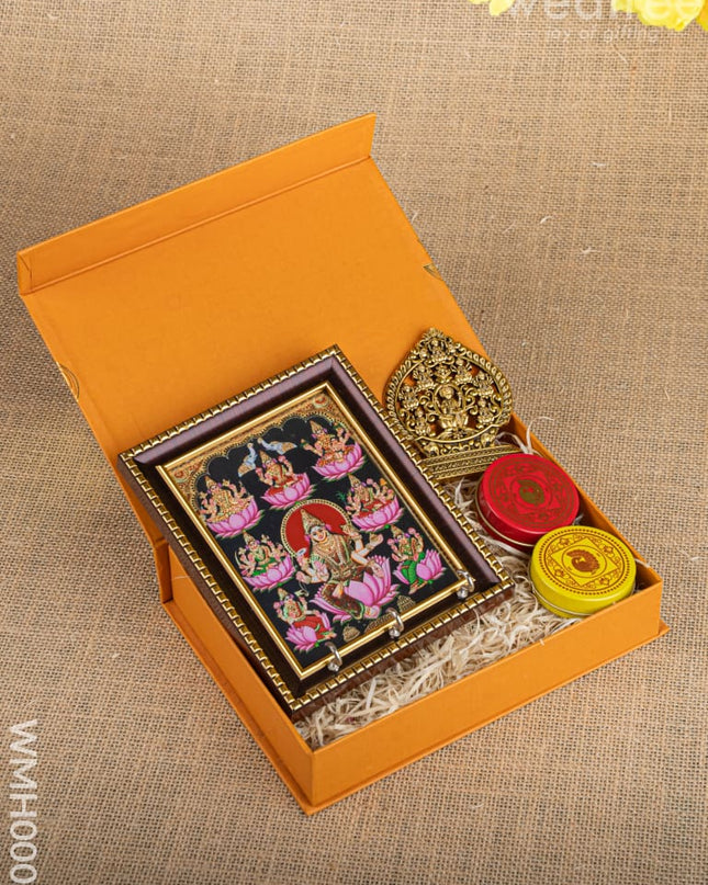 Gift Hamper - Key Hanger with Murti and Haldi-Kumkum Tin - WMH0008 - Hampers