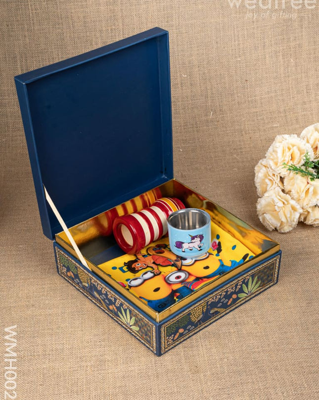 Gift Hamper - Kids Collection with Pouch Pen Stand Fridge Magnet and Mug - WMH0022 - Hampers