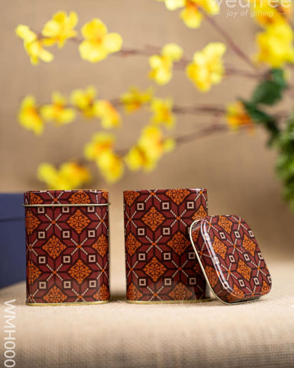 Gift Hamper - Tin with Dry Fruits Keychain and Pen - WMH0005 - Hampers
