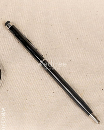 Gift Set - Leather Keychain with Pen - WBG1703 Keychains & Sockets