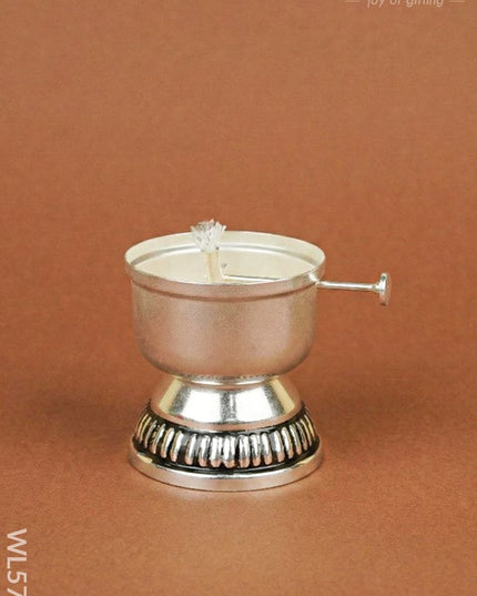 Glass Diya - 6 inch - WL5708 - EPNS Gifts