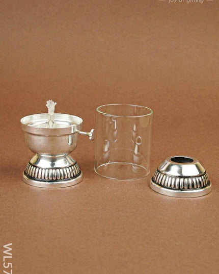 Glass Diya - 6 inch - WL5708 - EPNS Gifts